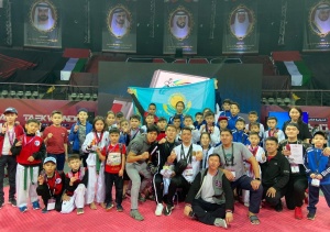 Young taekwondo fighters won medals at the international tournament